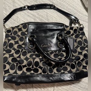 Coach Ashley Signature Satchel | F15443 Purse